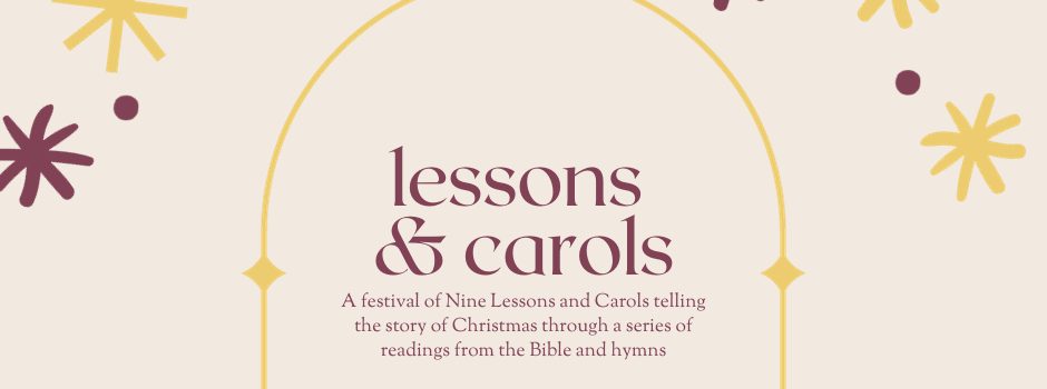 Lessons & Carols Online Banner